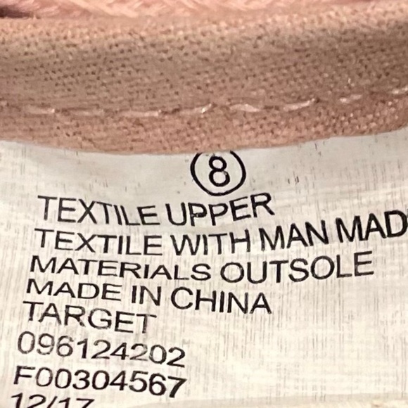 UNIVERSAL Thread Pink Perforated Sneakers Jena Size 8 - Picture 6 of 6